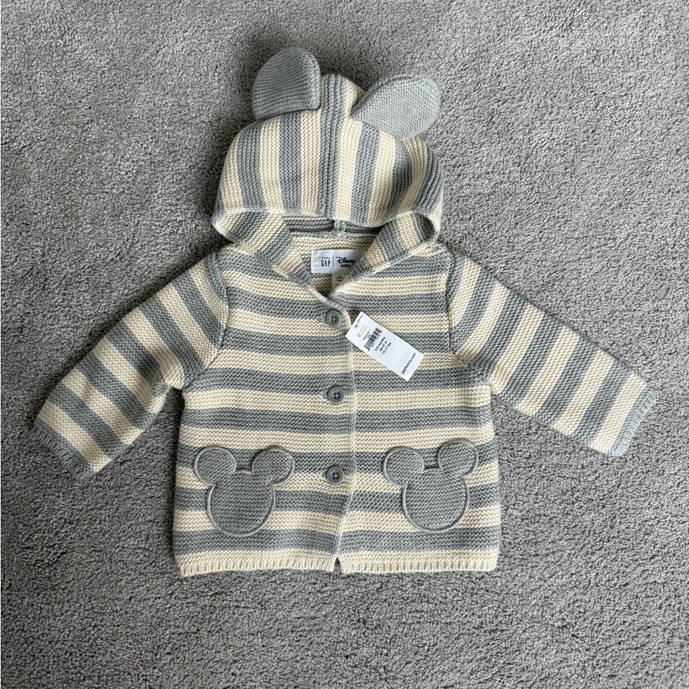 babyGap | Disney baby Mickey Mouse Stripe Sweater